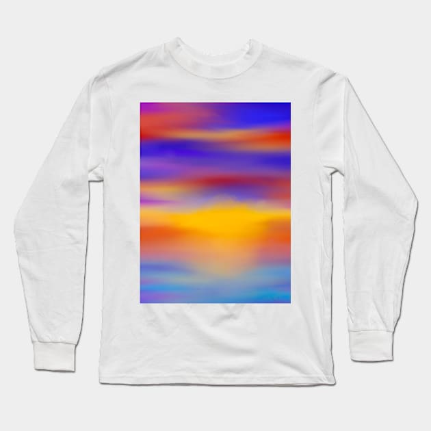 Rainbow Quartz sunsets Long Sleeve T-Shirt by Treasuredreams